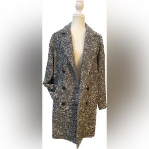 Boxy Double Breasted Coat